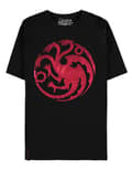 Miniatyrbild 1 av 3: Game Of Thrones T Shirt House Of The Dragon Official Womens Skinny Fit Black