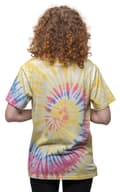 Miniatyrbild 4 av 4: Ramones T Shirt Crest Psych Band Logo Official Unisex Dip Dye Yellow