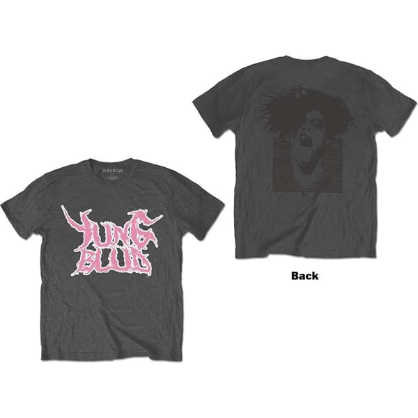 Yungblud Unisex T-Shirt: DEADHAPPY Pink (Back Print) (Medium)