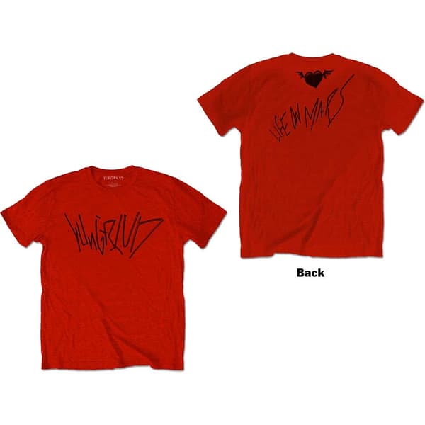 Yungblud Unisex T-Shirt: Life on Mars (Back Print) (Small)