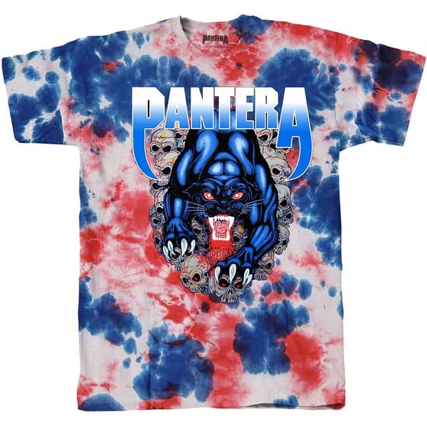 Pantera Unisex T-Shirt: Panther (Dye-Wash) (Small)