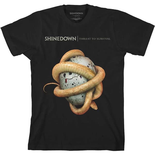 Shinedown Unisex T-Shirt: Clean Threat (Medium)