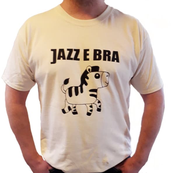 T-shirt: Jazz E Bra - Swedish Jazzline Kollektion (X-Large)
