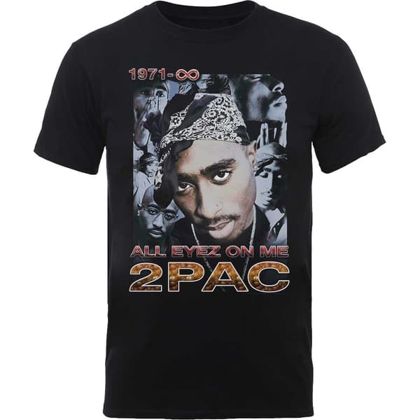 Tupac Unisex T-Shirt: All Eyez 1971 (XX-Large)