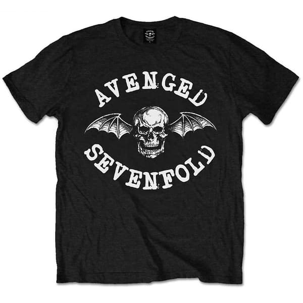 Avenged Sevenfold Kids T-Shirt: Classic Deathbat  (13-14 Years)