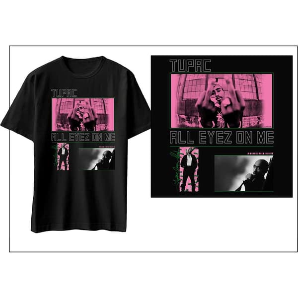 Tupac Unisex T-Shirt: Photo Mix (Large)