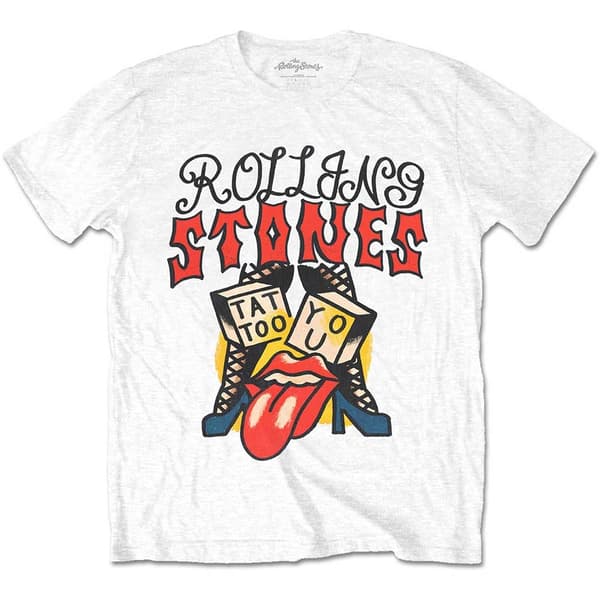 The Rolling Stones Unisex T-Shirt: Tattoo You II (Medium)