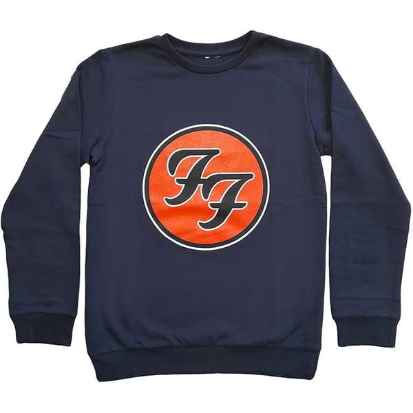 Foo Fighters Kids Sweatshirt: FF Logo  (7-8 Years)