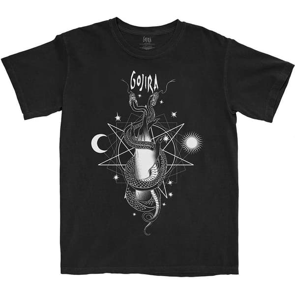 Gojira Unisex T-Shirt: Celestial Snakes (Small)