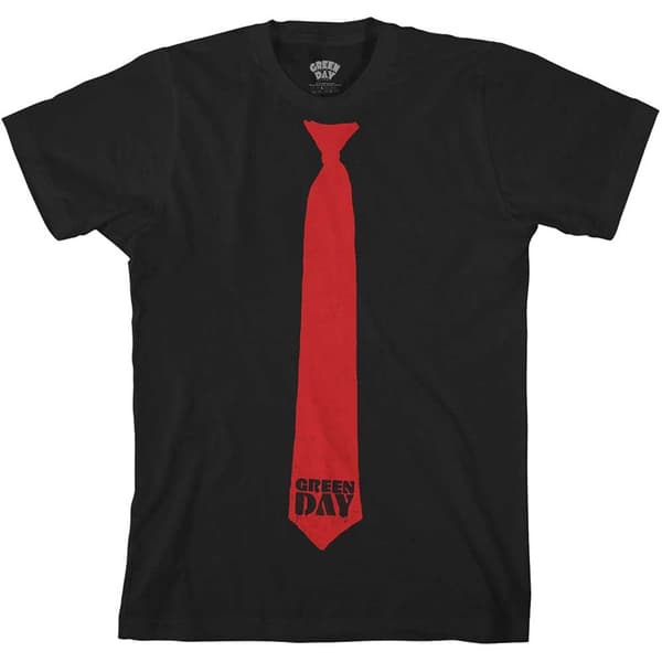 Green Day Unisex T-Shirt: Tie (Medium)