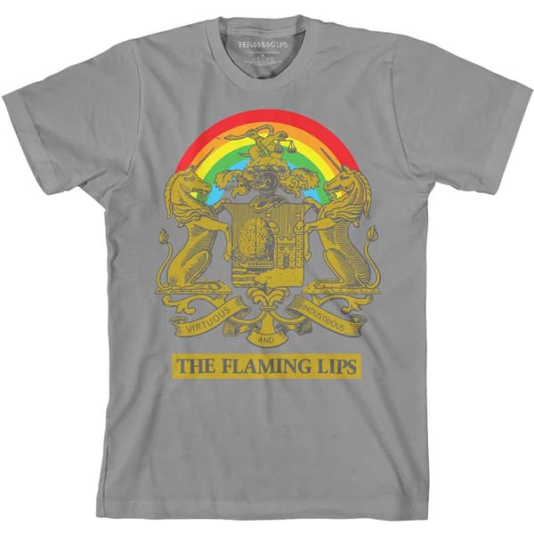 The Flaming Lips Unisex T-Shirt: Virtuous Industrious (Small)