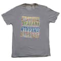 Miniatyrbild 3 av 4: Nirvana T Shirt Repeat Band Logo Official Mens Grey
