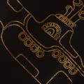 Miniatyrbild 4 av 4: The Beatles T Shirt Yellow Submarine Diamante Official Womens Skinny Fit Black