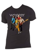 Miniatyrbild 4 av 4: Weezer T Shirt Band Photo Official Mens Black