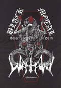 Miniatyrbild 3 av 4: Watain T Shirt Sworn Coffin Band Logo Official Mens Black