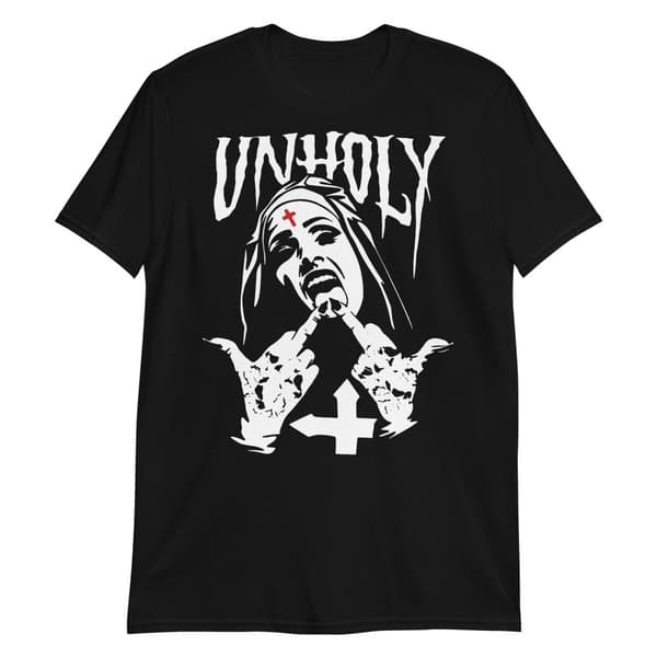 Unholy Nun T-shirt