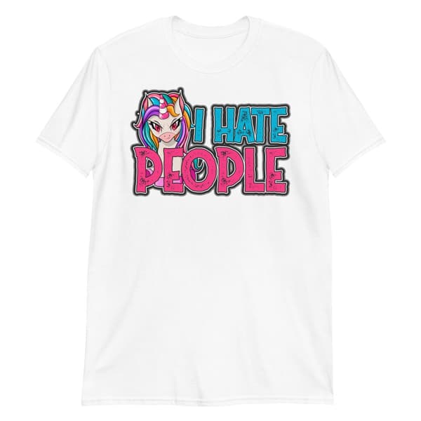 I Hate People T-shirt Vit