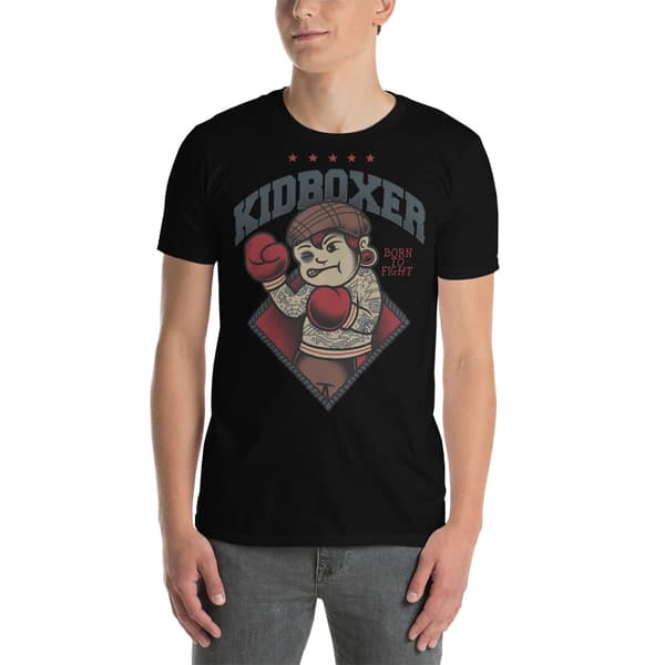 Kidboxer T-shirt Svart