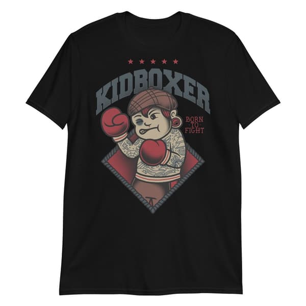 Kidboxer T-shirt Svart
