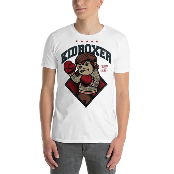 Kidboxer T-shirt Vit