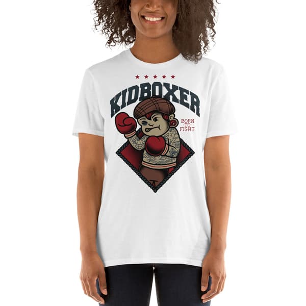 Kidboxer T-shirt Vit