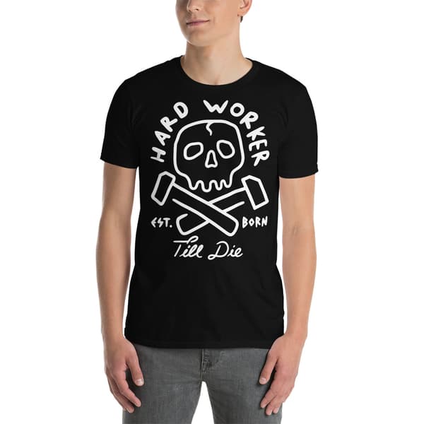 Hard Worker T-shirt Svart