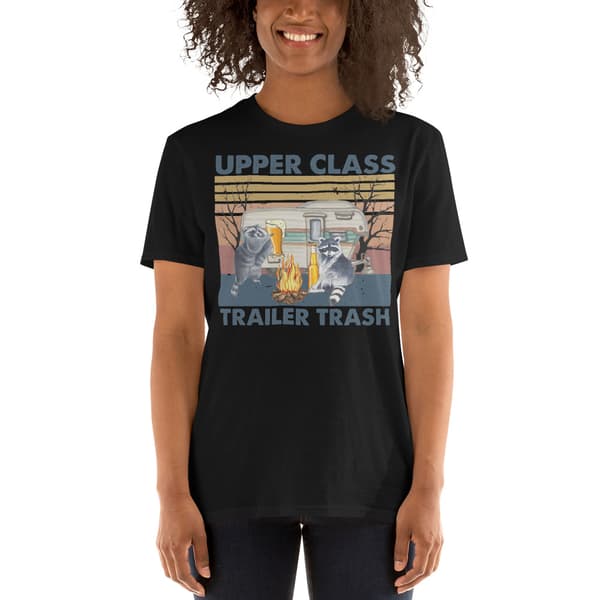Upper Class Trailer Trash T-shirt Svart