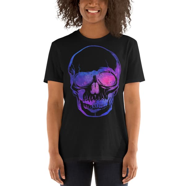 Galaxy Skull T-shirt Svart