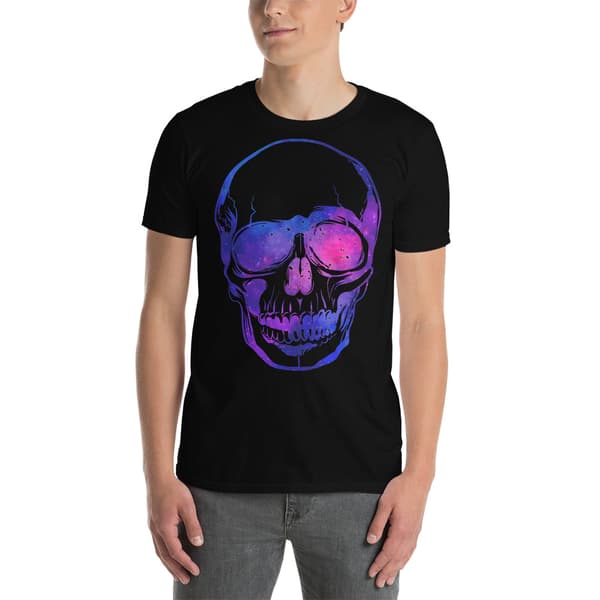 Galaxy Skull T-shirt Svart