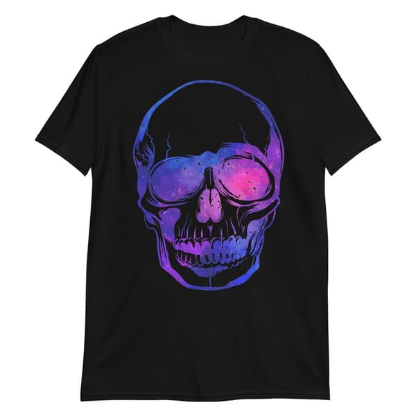 Galaxy Skull T-shirt Svart