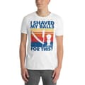 Miniatyrbild 2 av 2: I Shaved My Balls T-shirt Vit