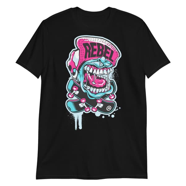 Rebel T-shirt Svart