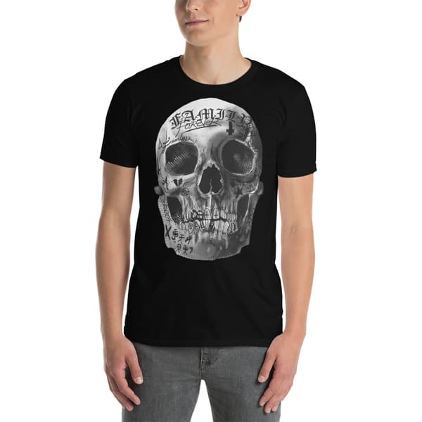 Tattooed Skull T-shirt Svart