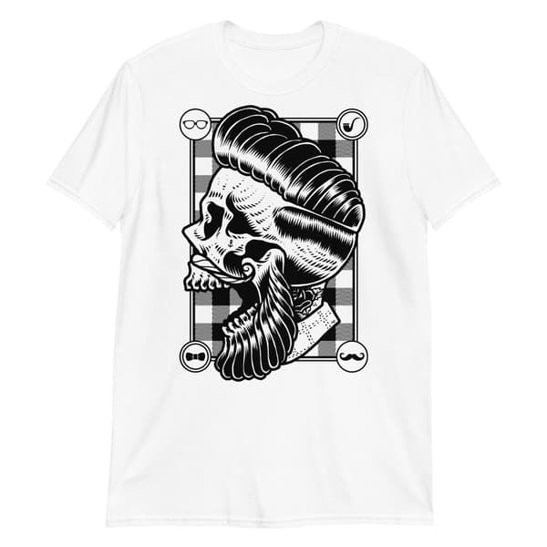 Hipster Skull T-shirt