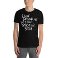 Miniatyrbild 3 av 3: I Love Drunk Me T-shirt