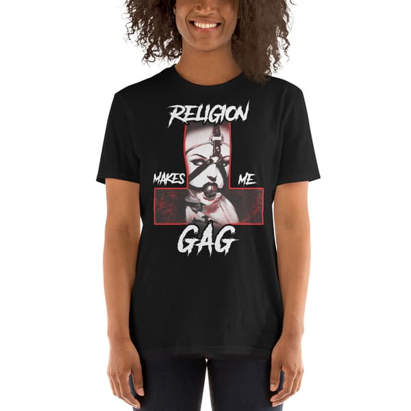 Religion Makes Me Gag T-shirt