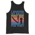 Miniatyrbild 1 av 2: I Shaved My Balls Linne Svart
