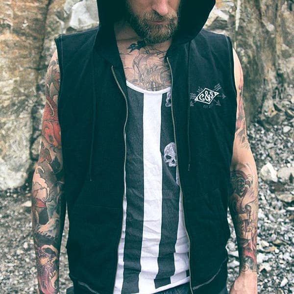 The Devil's Republic Sleeveless Hoodie
