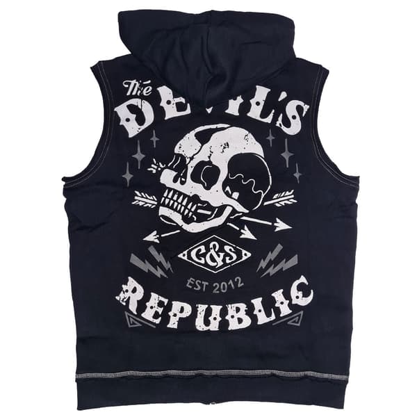 The Devil's Republic Sleeveless Hoodie