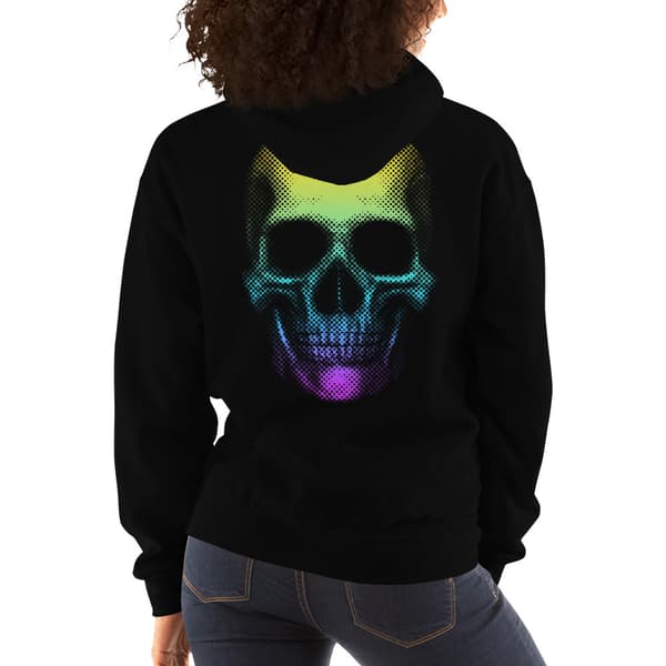 Vivid Skull Hoodie