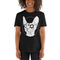 Miniatyrbild 3 av 3: Black Metal Sphynx T-shirt