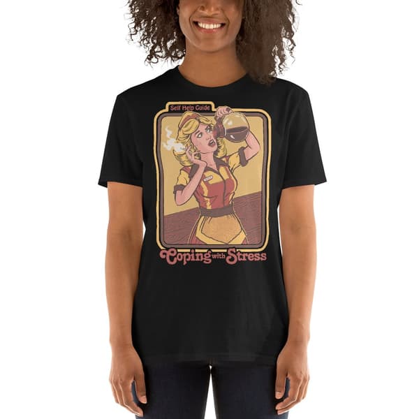 Coping With Stress T-shirt Svart