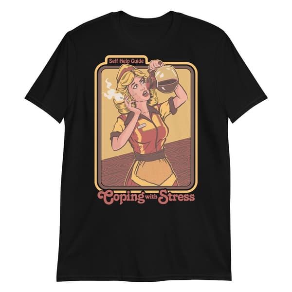 Coping With Stress T-shirt Svart