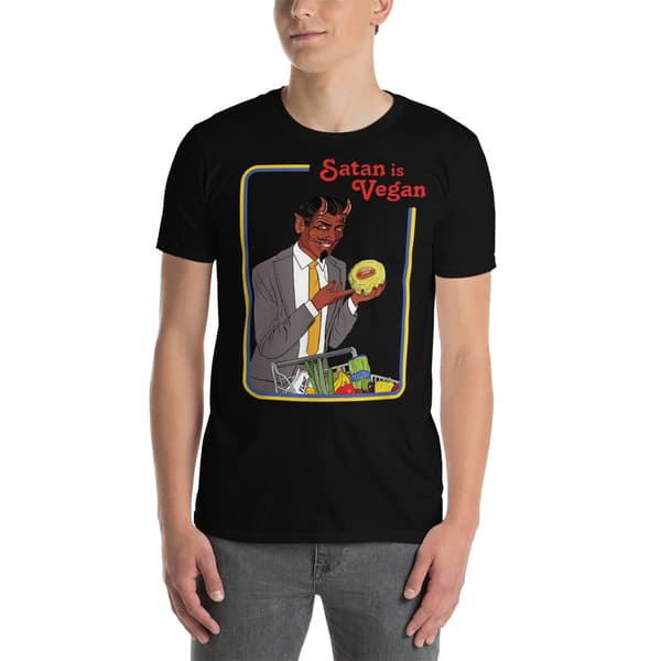Satan Is Vegan T-shirt