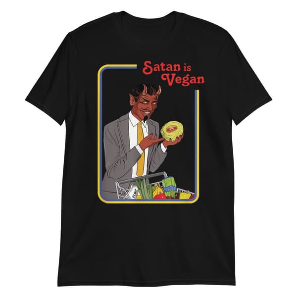 Satan Is Vegan T-shirt
