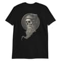 Miniatyrbild 1 av 2: Bearded Skull Headphones T-shirt Svart