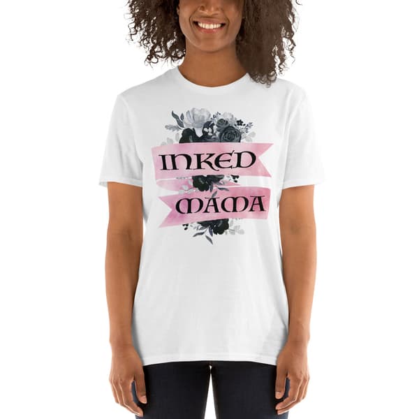 Inked Mama T-shirt Vit