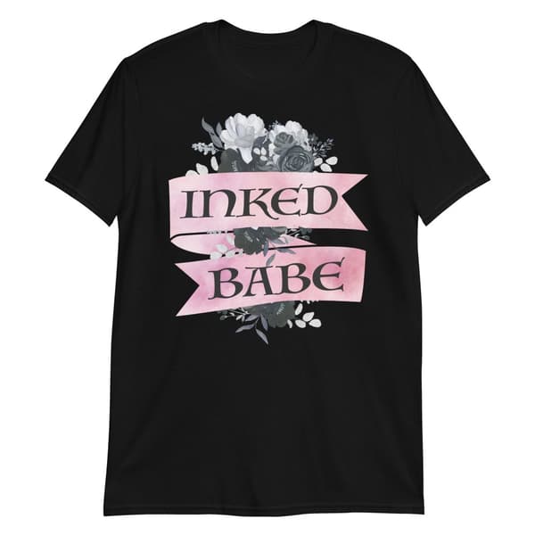 Inked Babe T-shirt Svart M