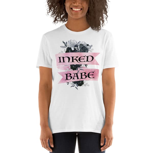 Inked Babe T-shirt Vit