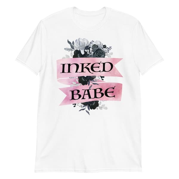 Inked Babe T-shirt Vit M